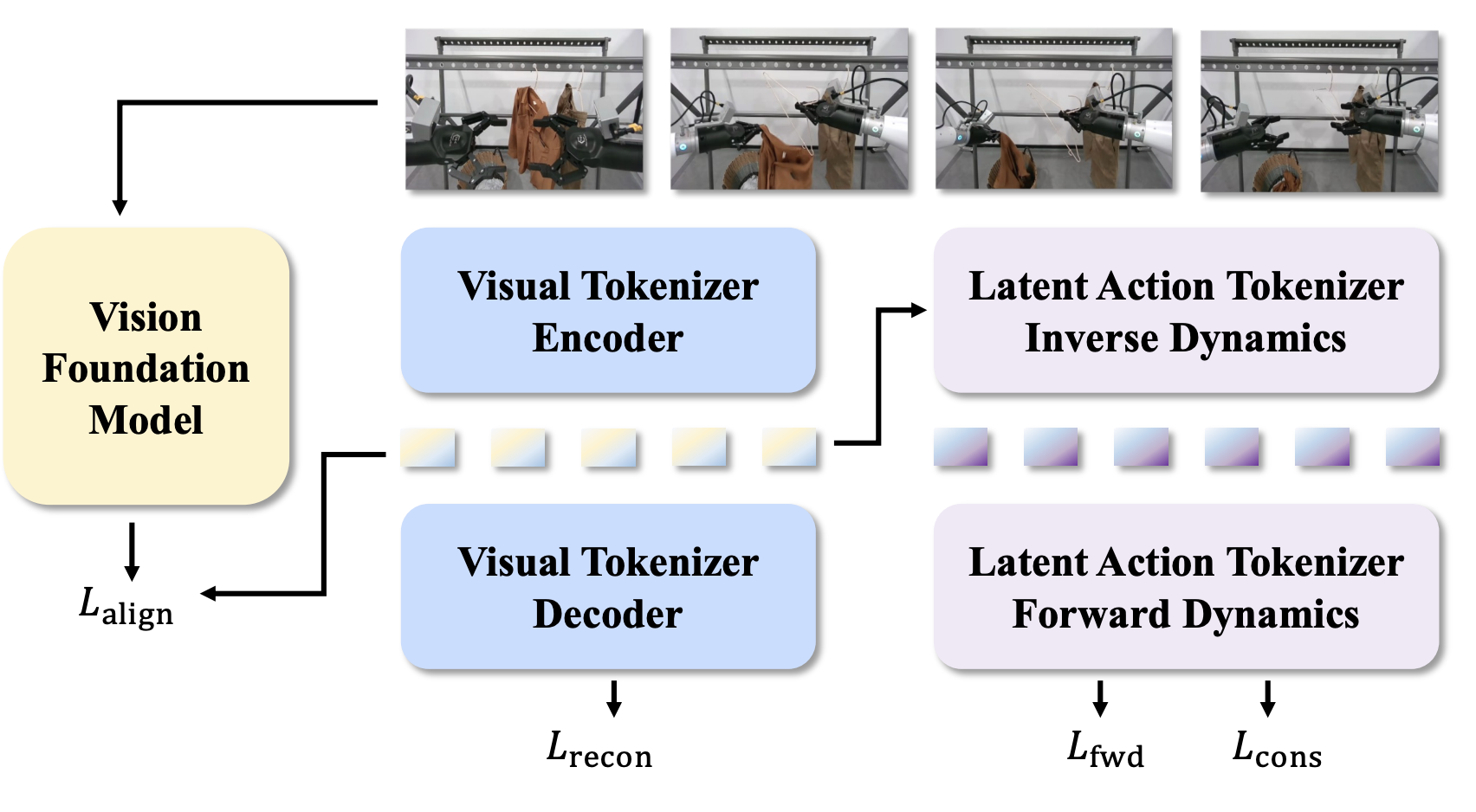 RepWAM: World Action Modeling with Representation Visual-Action Tokenizers